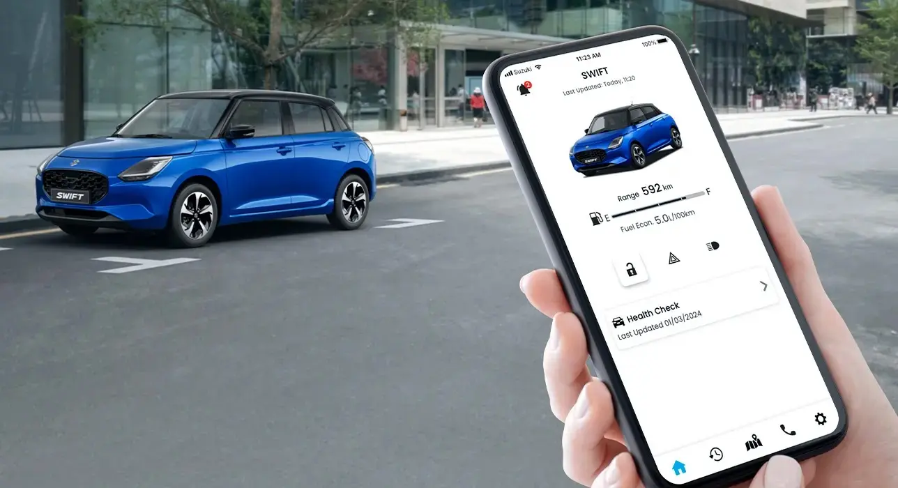 SUZUKI CONNECT Povezivanje i komunikacija